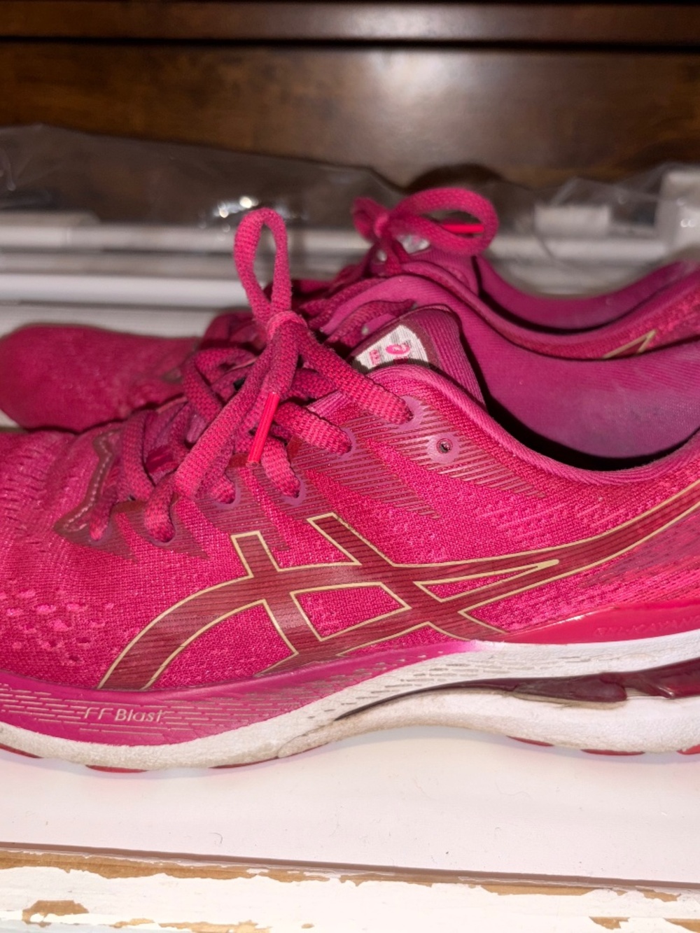 ASICS running shoes